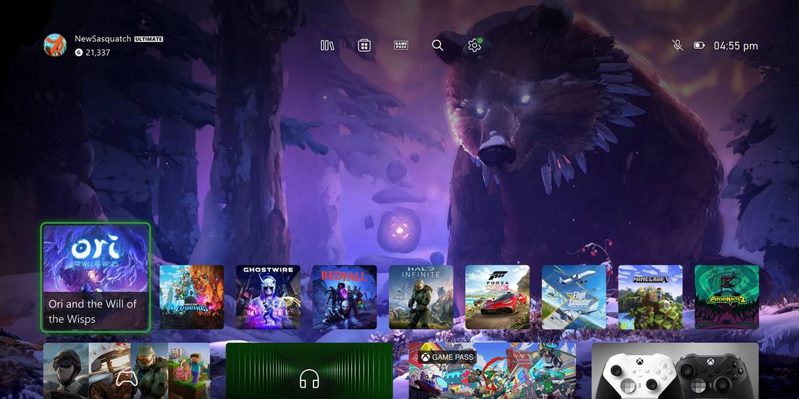 Новый пользовательский интерфейс панели управления Xbox добавляет новую полезную функцию